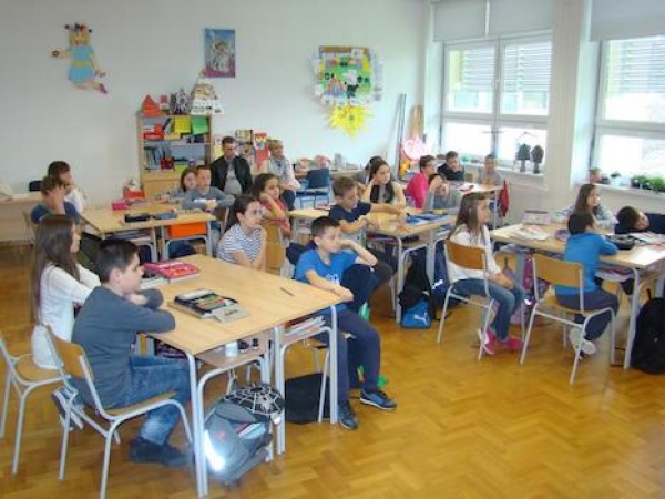 Interaktivna prezentacija u Osnovnoj školi dr. Jure Turića